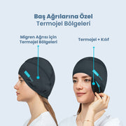 Migren ve Baş Ağrısı Giderici Başlık – Soğuk ve Sıcak Kompres Şapka